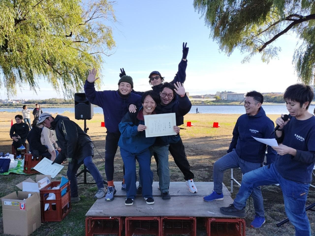 4名の部　優勝　「ROTOTO Running Club」さま