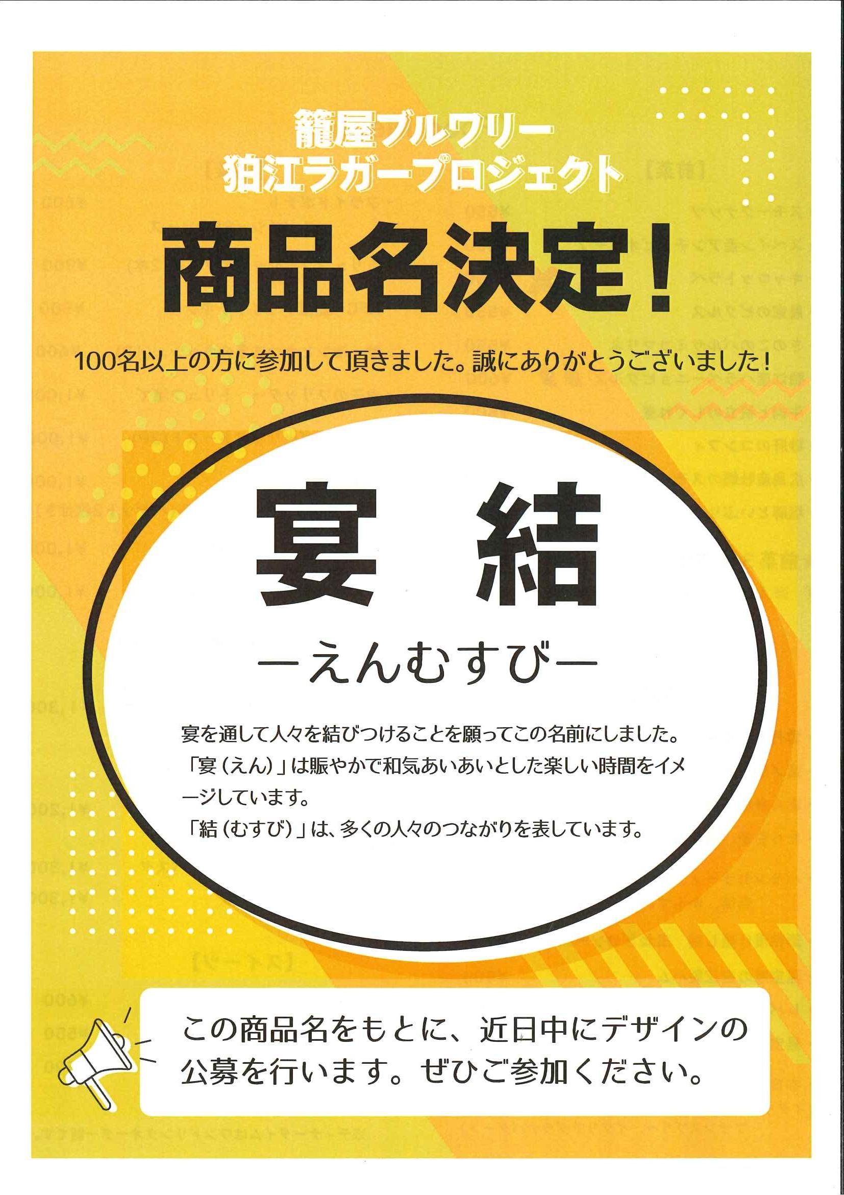 1/29  商品名決定！！「狛江ビールプロジェクト」